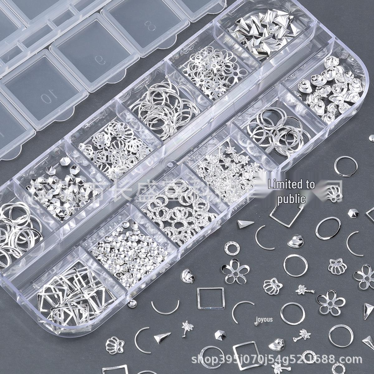 Cross Flash Stereo Silver Metal Nail Rivet Ornaments for DIY Nail Art
Cross Flash Stereo Silver Metal Nail Rivet Ornaments for DIY Nail Art