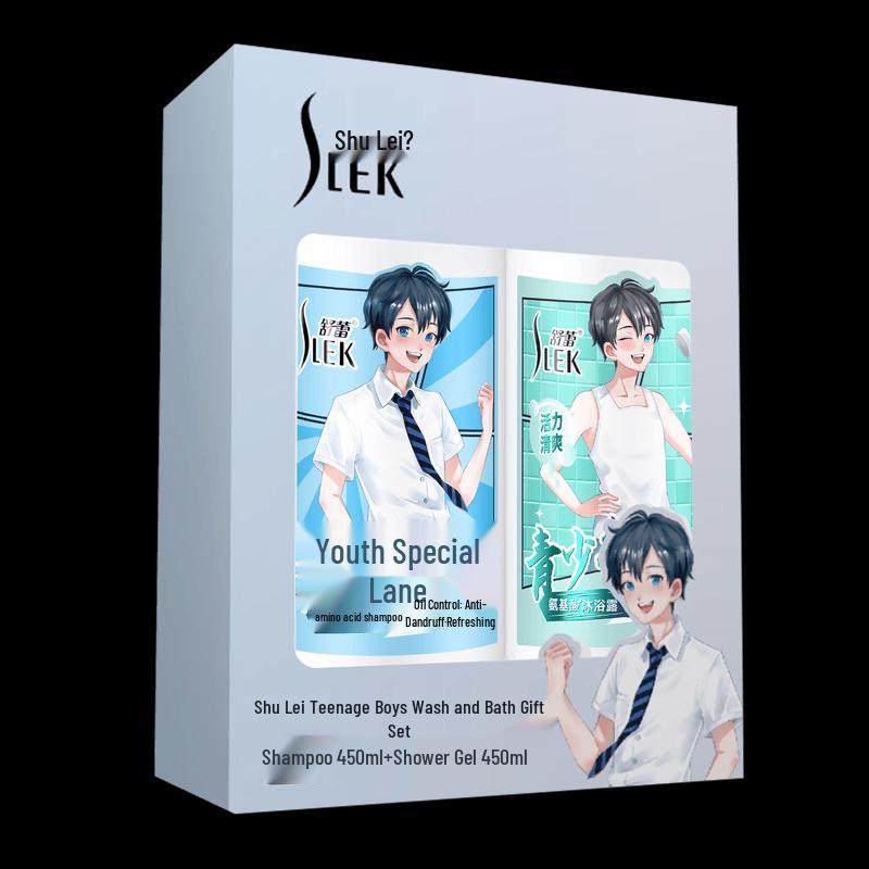Slek Youth Men s Shampoo & Body Wash Gift Set
Slek Youth Men s Shampoo & Body Wash Gift Set