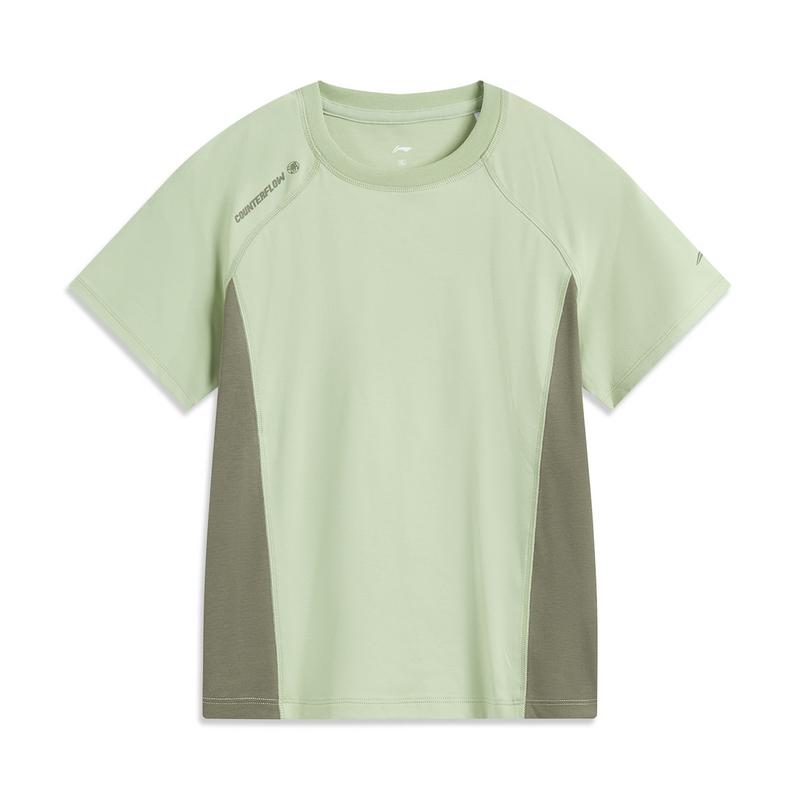 Li Ning CF Серия для улицы Однотонная Футболка с коротким рукавом Cool Comfort Приятная к коже Антибактериальная Женские топы Пастельно-зеленый ATSV196-5 S
Li Ning CF Серия для улицы Однотонная Футболка с коротким рукавом Cool Comfort Приятная к коже Антибактериальная Женские топы Пастельно-зеленый ATSV196-5 S