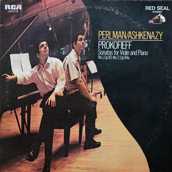 LP Record PERLMAN ASHKENAZY PROKOFIEV Sonatas For Violin And Piano No. 1 LSC3118 RCA 1969 US Classical Used
LP Record PERLMAN ASHKENAZY PROKOFIEV Sonatas For Violin And Piano No. 1 LSC3118 RCA 1969 US Classical Used