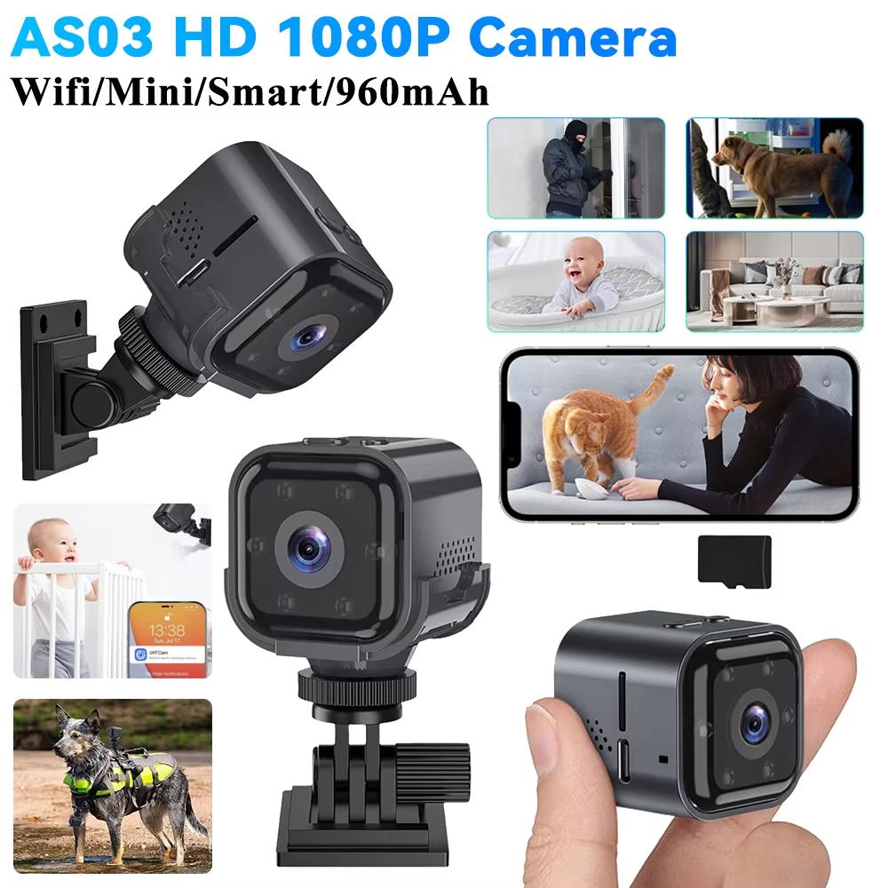 2025 New 1080P WiFi Mini Camera 960mAh Ultra Long Standby Remote View Sound Alarm Night Vision Mobile Detection Security Camera For Cycling Camera only
2025 New 1080P WiFi Mini Camera 960mAh Ultra Long Standby Remote View Sound Alarm Night Vision Mobile Detection Security Camera For Cycling Camera only