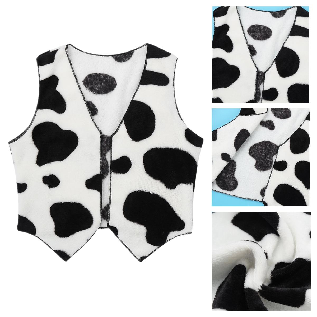 Kids Waistcoat Outerwear Soft Flannel Sleeveless Open Front Vest Tops for Dress Up Party 2-3 Years чорний/білий
Kids Waistcoat Outerwear Soft Flannel Sleeveless Open Front Vest Tops for Dress Up Party 2-3 Years чорний/білий