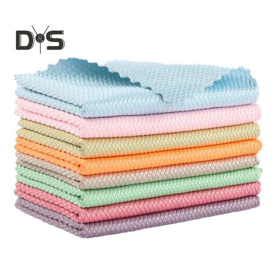 5/10 шт 30x40 см кухонная салфетка для мытья рыбьей чешуи без царапин впитывающая тряпка для мытья посуды многоразовая моющаяся тряпка из микрофибры кухонная посуда стекло 5pcs
5/10 шт 30x40 см кухонная салфетка для мытья рыбьей чешуи без царапин впитывающая тряпка для мытья посуды многоразовая моющаяся тряпка из микрофибры кухонная посуда стекло 5pcs