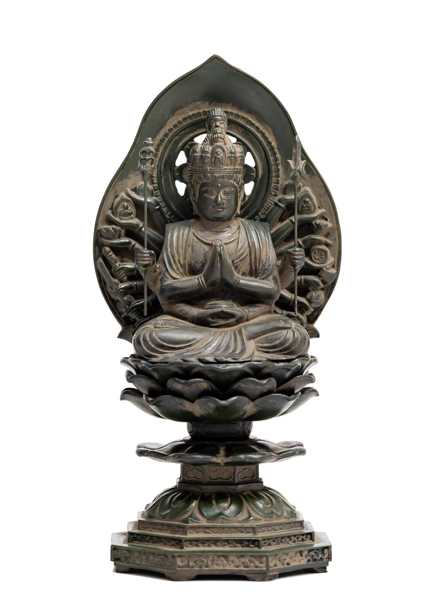 Buddhist statue Kannon Bodhisattva Makita Shuun Model in the year of the Zodiac guardian deity Zodiac Takaoka copperware Senju Kannon Thousand-Armed бронзовый
Buddhist statue Kannon Bodhisattva Makita Shuun Model in the year of the Zodiac guardian deity Zodiac Takaoka copperware Senju Kannon Thousand-Armed бронзовый
