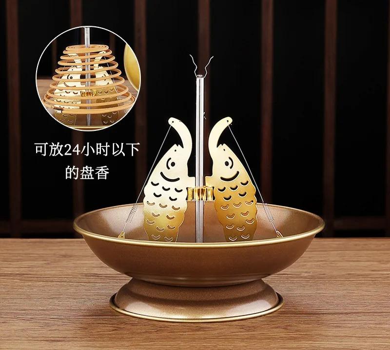 1PC Sandalwood Incense Rack Home Decor Three Fish Fragrance Tray Household Buddha Incense Burner Mosquito Coil Bracket
1PC Sandalwood Incense Rack Home Decor Three Fish Fragrance Tray Household Buddha Incense Burner Mosquito Coil Bracket