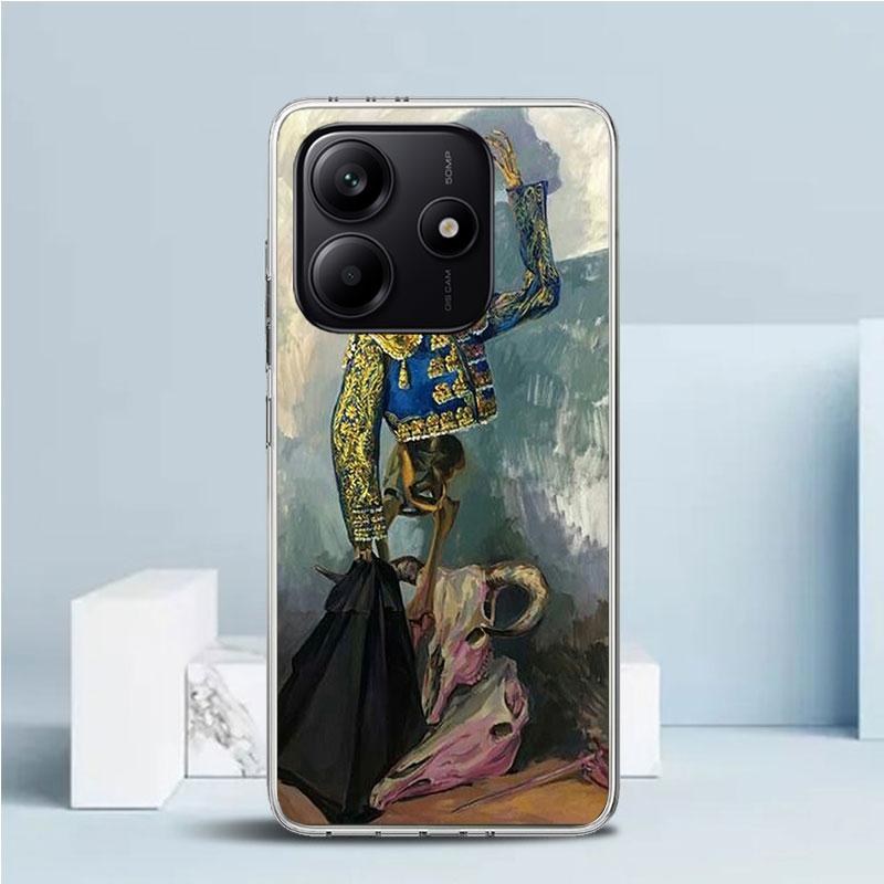 Bullfight Bull Fighter Matador Soft Cover for Xiaomi Redmi Note 15 14 13 12 Pro Plus Phone Case 14S 11S 11T 11E 10S 10 4G Patter Redmi Note 11E Pro
Bullfight Bull Fighter Matador Soft Cover for Xiaomi Redmi Note 15 14 13 12 Pro Plus Phone Case 14S 11S 11T 11E 10S 10 4G Patter Redmi Note 11E Pro