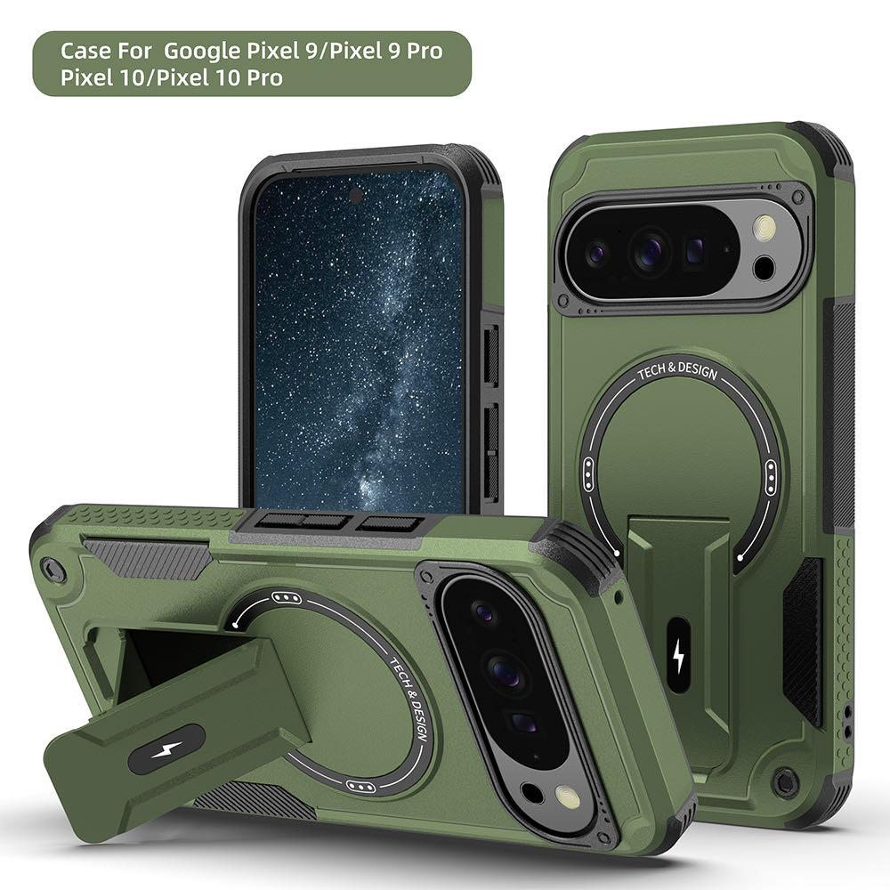 Heavy-Duty Armor Magnetic Stand Case For Google Pixel 10 9 10Pro 9Pro For Magsafe Wireless Charging Business Rugged Phone Cover Google Pixel 10
Heavy-Duty Armor Magnetic Stand Case For Google Pixel 10 9 10Pro 9Pro For Magsafe Wireless Charging Business Rugged Phone Cover Google Pixel 10
