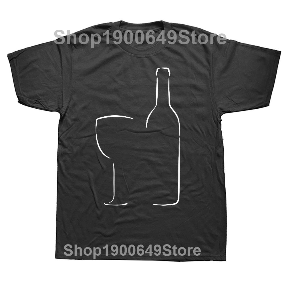 New Summer Style Cotton Wine Glass And Bottle Short Sleeve Funny T Shirt Graphic Harajuku Hip Hop Tshirt Streetwear 4XL
New Summer Style Cotton Wine Glass And Bottle Short Sleeve Funny T Shirt Graphic Harajuku Hip Hop Tshirt Streetwear 4XL