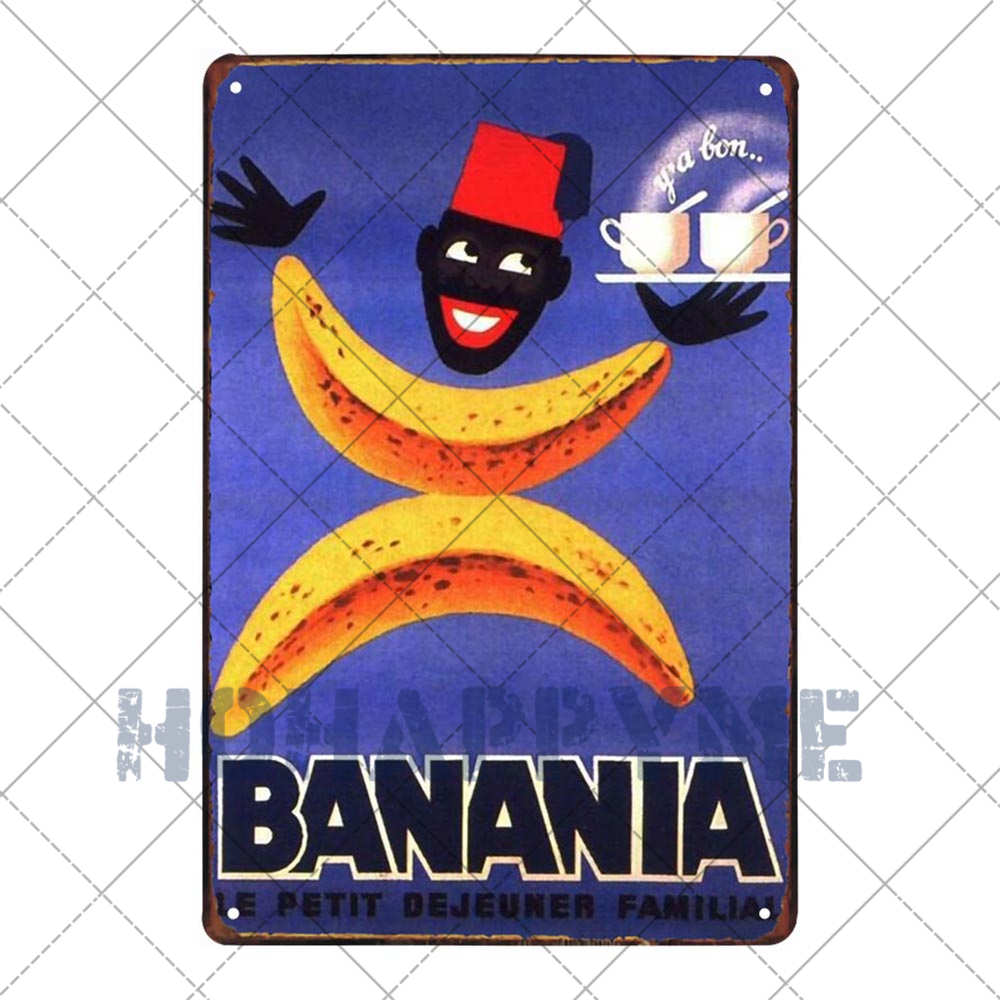 FOOD Metal Wall Art Signs BANANIA Hot Drink Tin Painting Poster Decoration Bar Pub Club Cafe Plaque Home Decor Plates 20x30cm 30x20cm
FOOD Metal Wall Art Signs BANANIA Hot Drink Tin Painting Poster Decoration Bar Pub Club Cafe Plaque Home Decor Plates 20x30cm 30x20cm