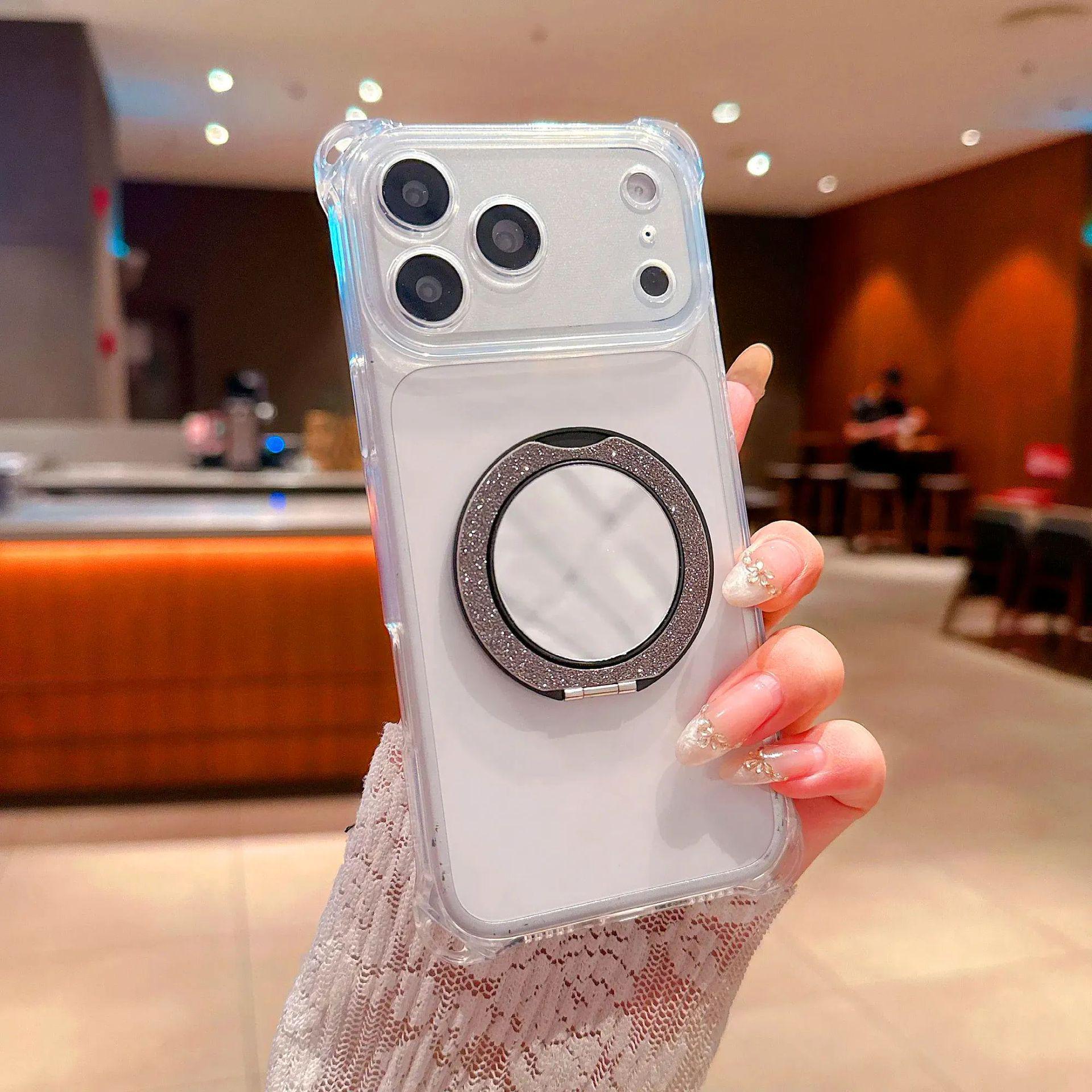 Glitter Ice Mist 360° Rotating Mirror Stand Case for iPhone 17 Air/16 ProMax 12 Pro
Glitter Ice Mist 360° Rotating Mirror Stand Case for iPhone 17 Air/16 ProMax 12 Pro