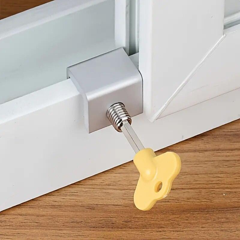 4 PCS Window Lock Buckle Fixed Alloy Non Perforated Window Lock Buckle Anti Pinch Anti-theft Lock Buckle 4pcs
4 PCS Window Lock Buckle Fixed Alloy Non Perforated Window Lock Buckle Anti Pinch Anti-theft Lock Buckle 4pcs
