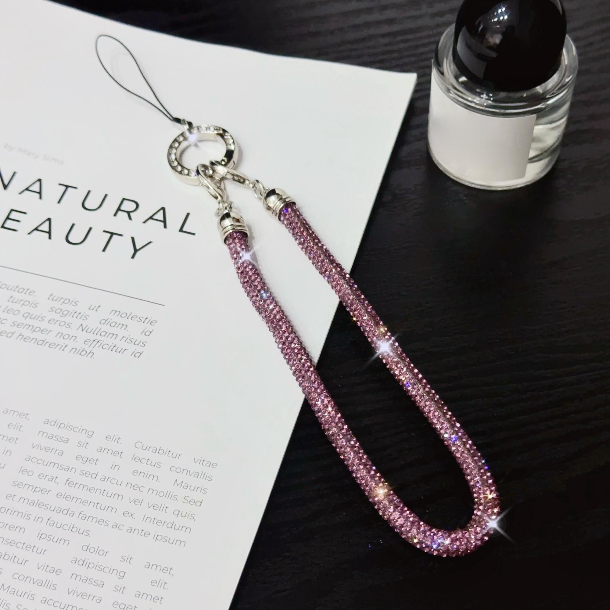 Phone Wrist Strap Shiny Rhinestone Decor Hand Strap Lanyard,Length: 25cm B
Phone Wrist Strap Shiny Rhinestone Decor Hand Strap Lanyard,Length: 25cm B