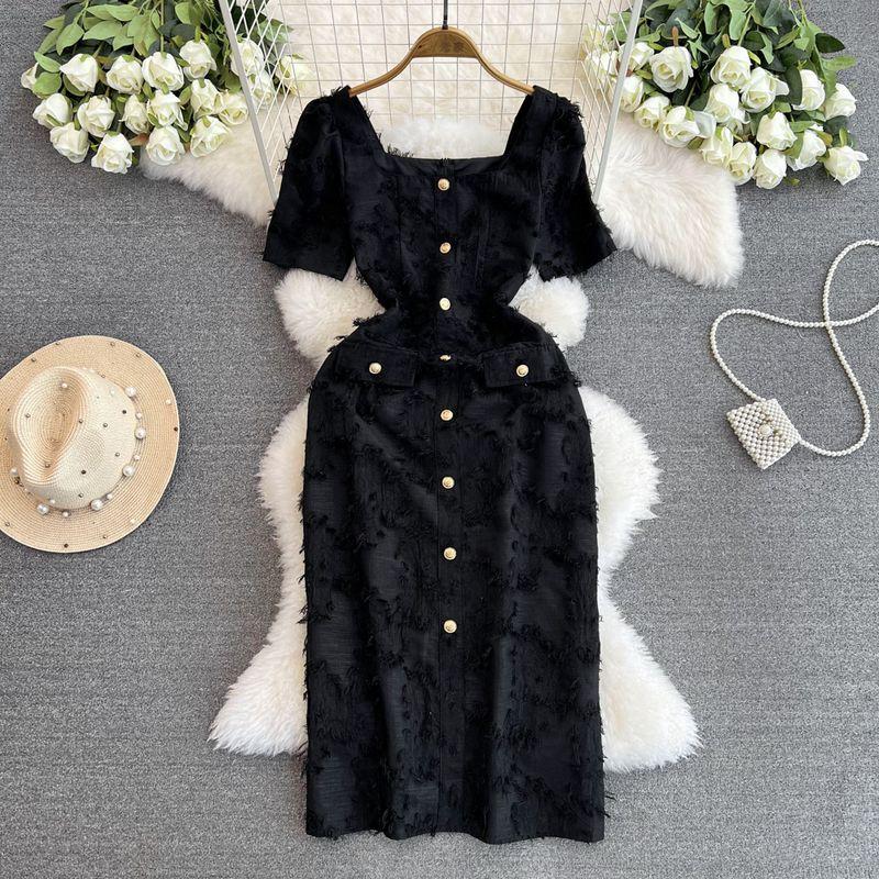 2025 New Arrival French Hepburn Style Dress Summer Fancy Retro Elegant Silm Tassel Dress Black Dress Black 2XL
2025 New Arrival French Hepburn Style Dress Summer Fancy Retro Elegant Silm Tassel Dress Black Dress Black 2XL