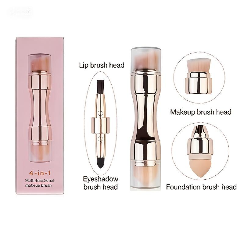 Four-In-One Dual-Head Multi-Use Makeup Brush With 4 Brush Heads, Suitable For Eye Makeup, Lip Makeup, Foundation, And Powder Application. The Gold Gold
Four-In-One Dual-Head Multi-Use Makeup Brush With 4 Brush Heads, Suitable For Eye Makeup, Lip Makeup, Foundation, And Powder Application. The Gold Gold