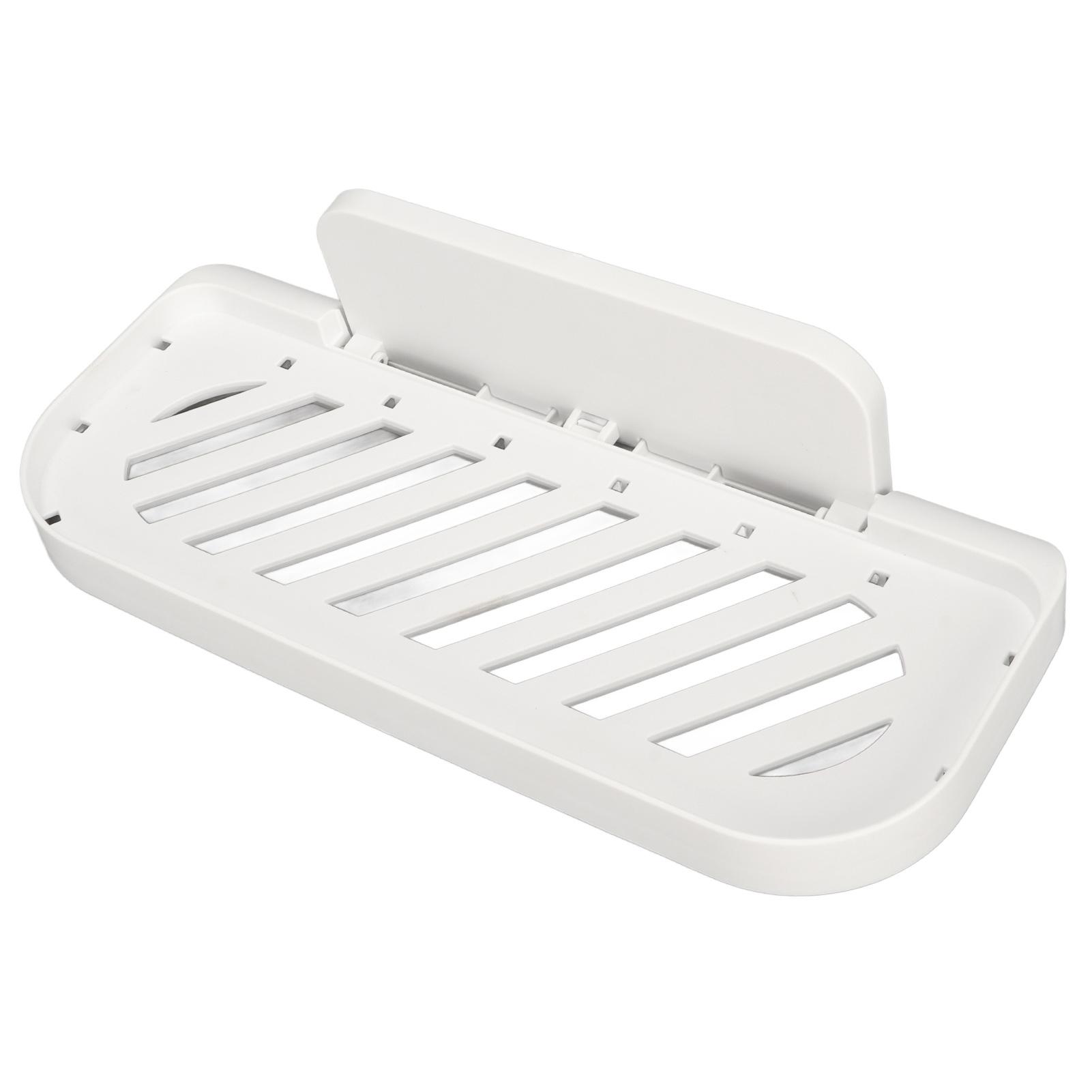 Wall Mounted Bathroom Shelf Punch Free Bottom Hollow Draining Shower Rack for Beauty Salon Spa
Wall Mounted Bathroom Shelf Punch Free Bottom Hollow Draining Shower Rack for Beauty Salon Spa