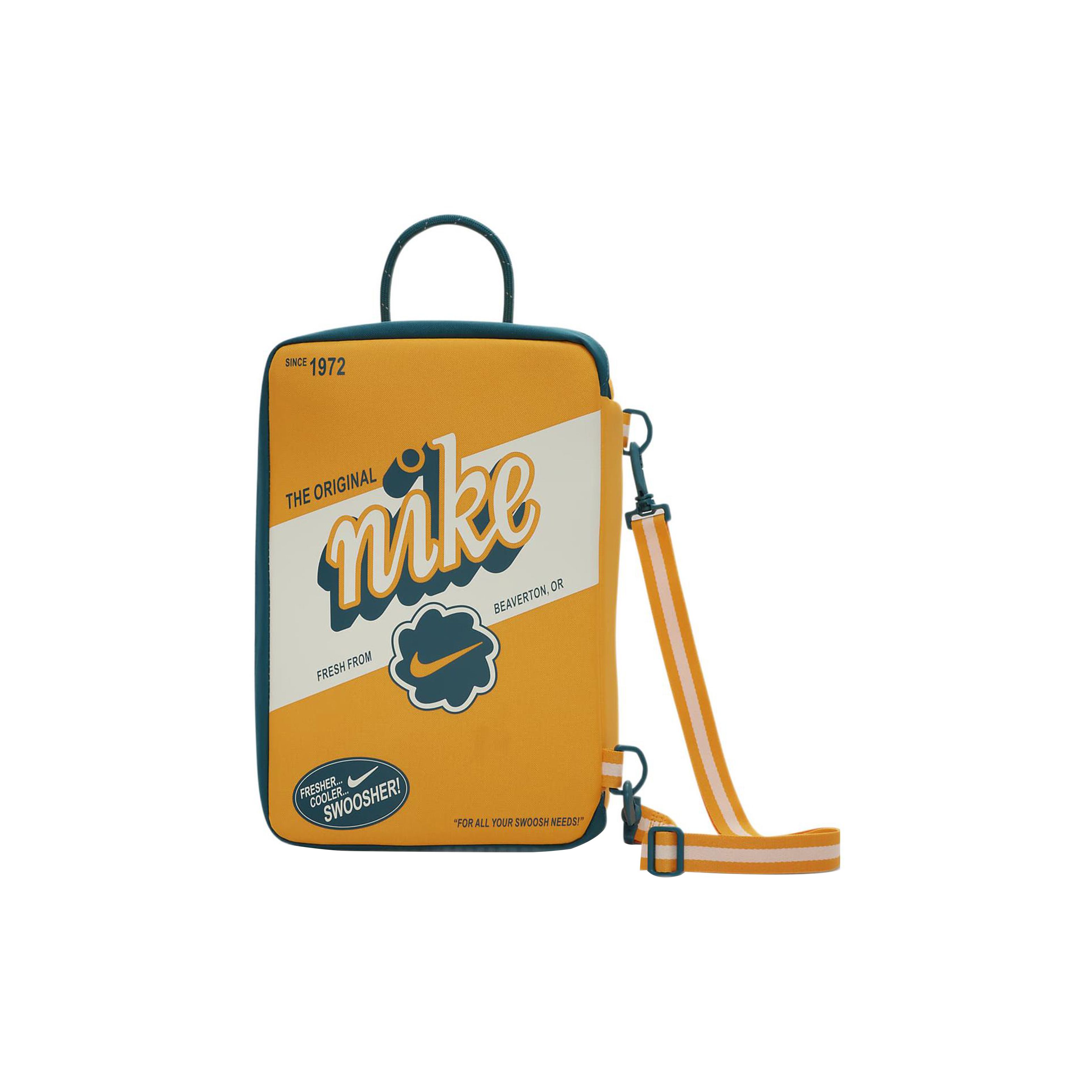 Nike New Storage Fabric Shoe Box Handheld Crossbody Shoulder Bag Unisex bags Yellow FB2852-717 Yellow
Nike New Storage Fabric Shoe Box Handheld Crossbody Shoulder Bag Unisex bags Yellow FB2852-717 Yellow