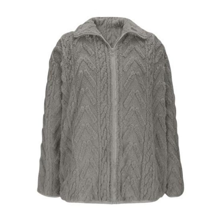 Women Winter Fleece Jacket Stand Collar Sherpa Coat Long Sleeve Fuzzy Zip Up Casual Outerwear with Pockets Fall Fashion 2XL сірий
Women Winter Fleece Jacket Stand Collar Sherpa Coat Long Sleeve Fuzzy Zip Up Casual Outerwear with Pockets Fall Fashion 2XL сірий