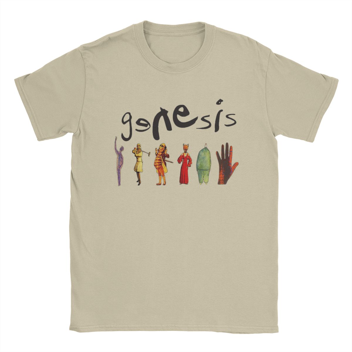 Genesis Band T Shirt for Men Cotton Creative T-Shirts Crewneck Tees Short Sleeve Tops 4XL 5XL S хаки
Genesis Band T Shirt for Men Cotton Creative T-Shirts Crewneck Tees Short Sleeve Tops 4XL 5XL S хаки