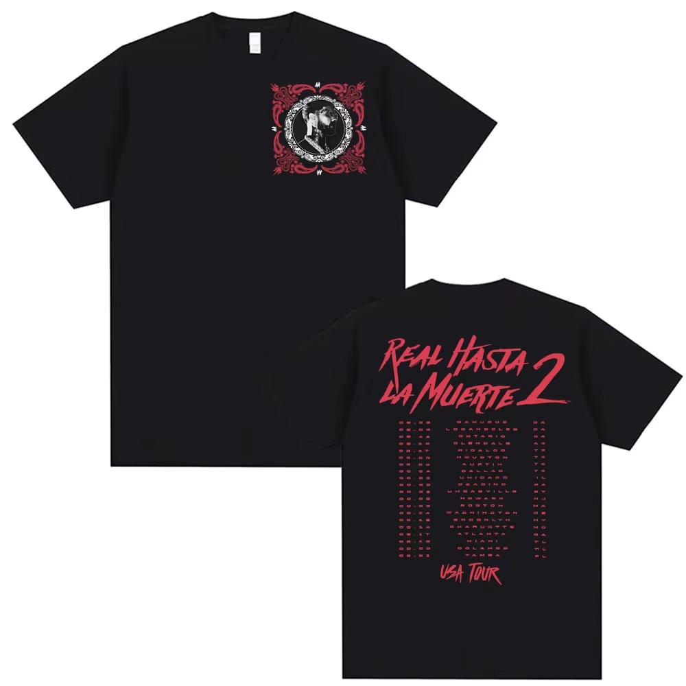 Anuel AA Real Hasta La Muerte USA Tour Merch T Shirts Mens Clothing Vintage Summer Tshirt Casual T Shirt Streetwear S
Anuel AA Real Hasta La Muerte USA Tour Merch T Shirts Mens Clothing Vintage Summer Tshirt Casual T Shirt Streetwear S