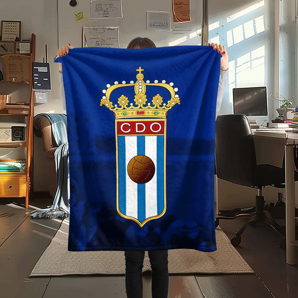 Real Oviedo Print FlAannel Blanket, High quality Comfortable for All Seasons, Home Decor, Warmth and Comfort 80cm x 120cm
Real Oviedo Print FlAannel Blanket, High quality Comfortable for All Seasons, Home Decor, Warmth and Comfort 80cm x 120cm