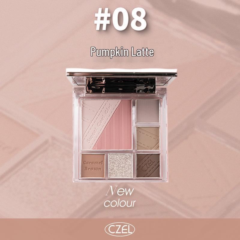 Standing Posture Water Ripple Eyeshadow & Blush Palette - Gray Pink Earth Tone Mattes
Standing Posture Water Ripple Eyeshadow & Blush Palette - Gray Pink Earth Tone Mattes