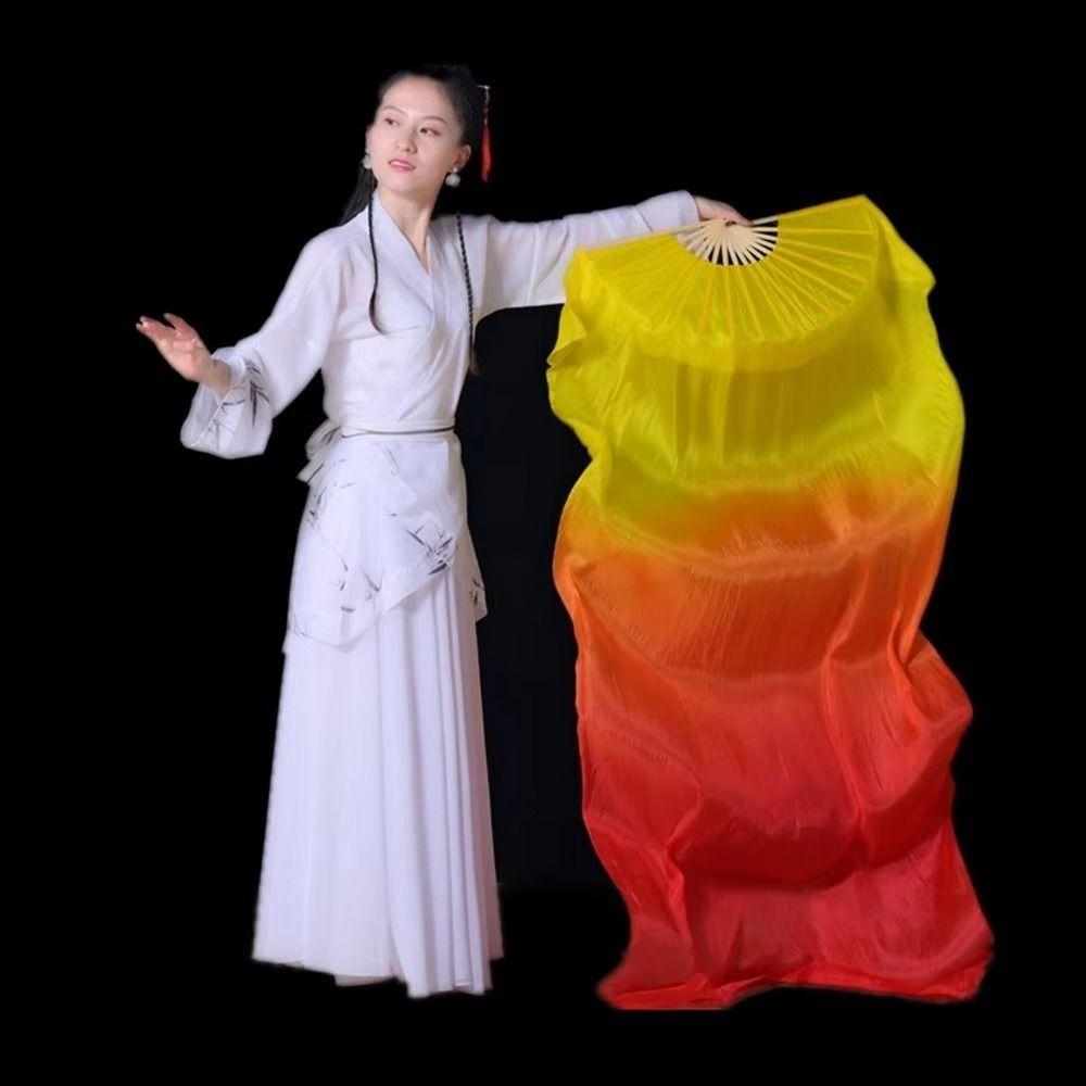 Imitation Silk Dance Long Fan Gradient Color Yangko Dance Props Belly Dancing Fan Dancer Practice Style A
Imitation Silk Dance Long Fan Gradient Color Yangko Dance Props Belly Dancing Fan Dancer Practice Style A