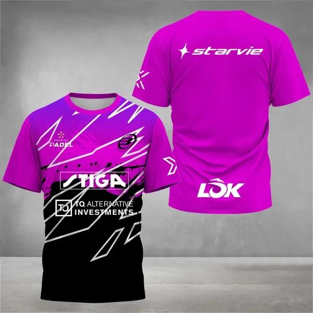 New Fashion Printed Shirt Breathable Quick Drying Tennis Fashion Short Sleeve T-shirt Large Size Men s Casual Sports Running Rou S
New Fashion Printed Shirt Breathable Quick Drying Tennis Fashion Short Sleeve T-shirt Large Size Men s Casual Sports Running Rou S