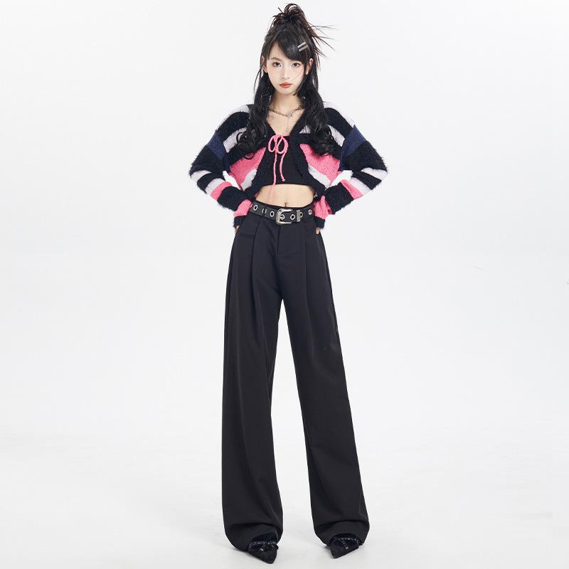 Autumn and Winter Suit Pants for Women In Autumn and Winter Drooping Wide-leg Casual Pants for Women In Autumn and Winter Trousers XS
Autumn and Winter Suit Pants for Women In Autumn and Winter Drooping Wide-leg Casual Pants for Women In Autumn and Winter Trousers XS