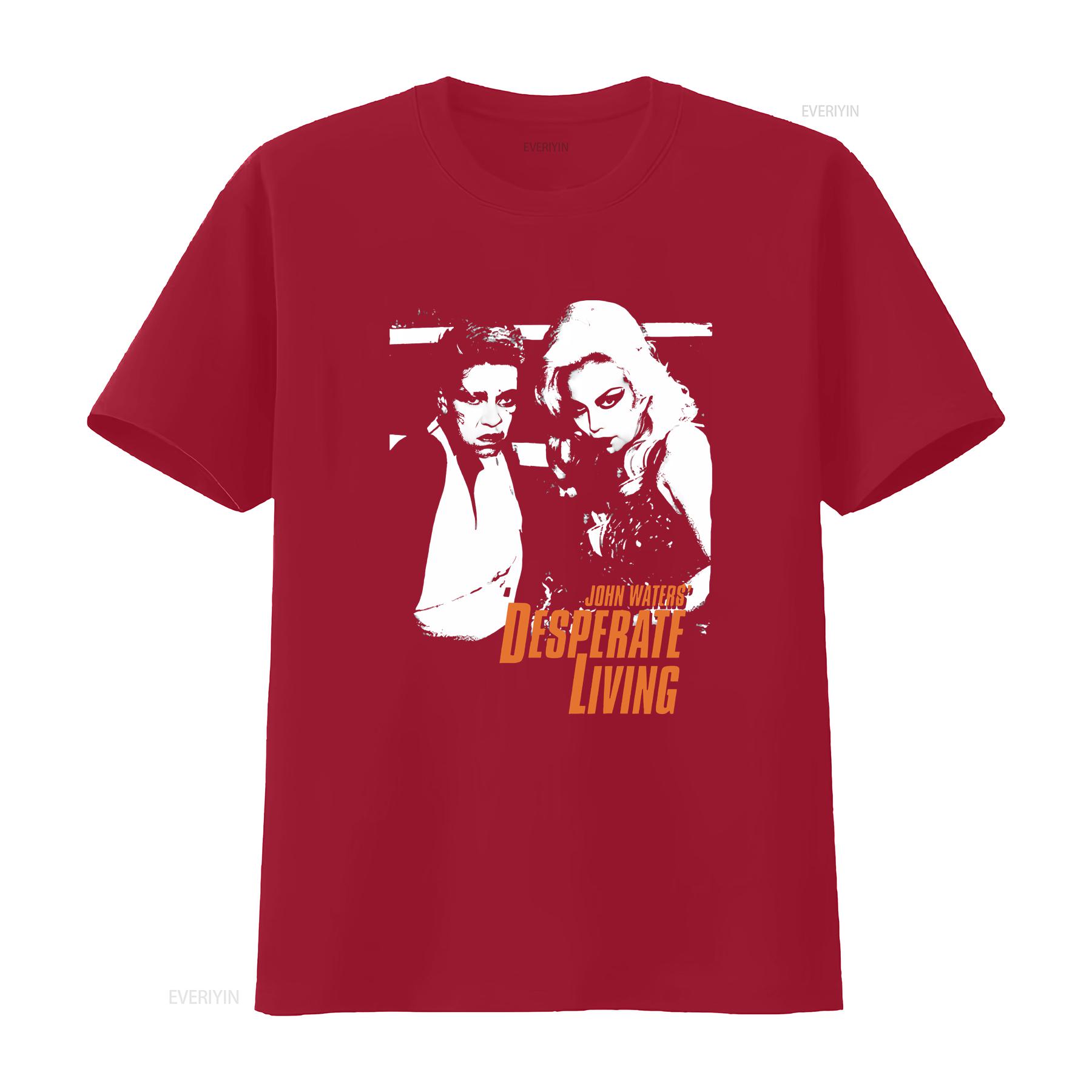 Desperate Living T Shirt vintage Washed streetwear Breathable Casual Stylish Stretched fashion designer clothes Slightly S
Desperate Living T Shirt vintage Washed streetwear Breathable Casual Stylish Stretched fashion designer clothes Slightly S
