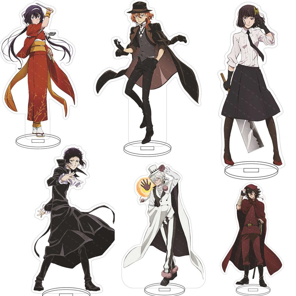 Аніме Bungo Stray Dogs Стенді з Ацуші Накадзімою, Осаму Дазаєм, Доппо Кунікідою, Рампо Едоґавою та Юкічі Фукудзавою
Аніме Bungo Stray Dogs Стенді з Ацуші Накадзімою, Осаму Дазаєм, Доппо Кунікідою, Рампо Едоґавою та Юкічі Фукудзавою
