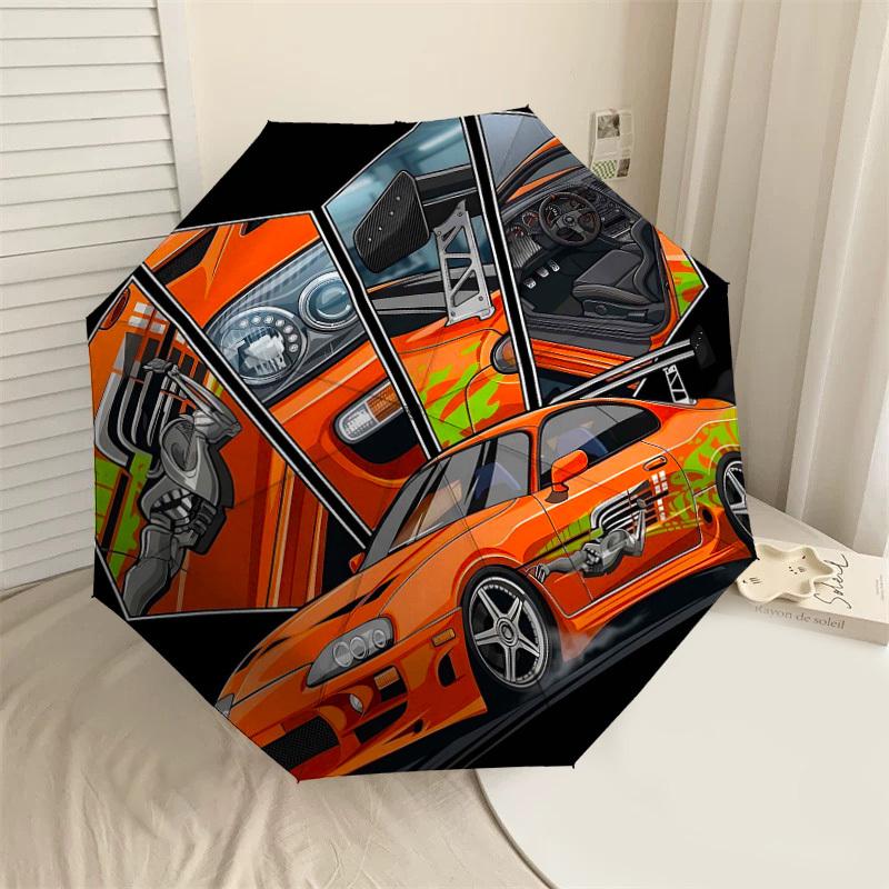 1PC car racing Umbrella-8-Rib Reinforced Portable Folding Travel Suitable for All Seasons Outdoor Daily Use -J0380
1PC car racing Umbrella-8-Rib Reinforced Portable Folding Travel Suitable for All Seasons Outdoor Daily Use -J0380