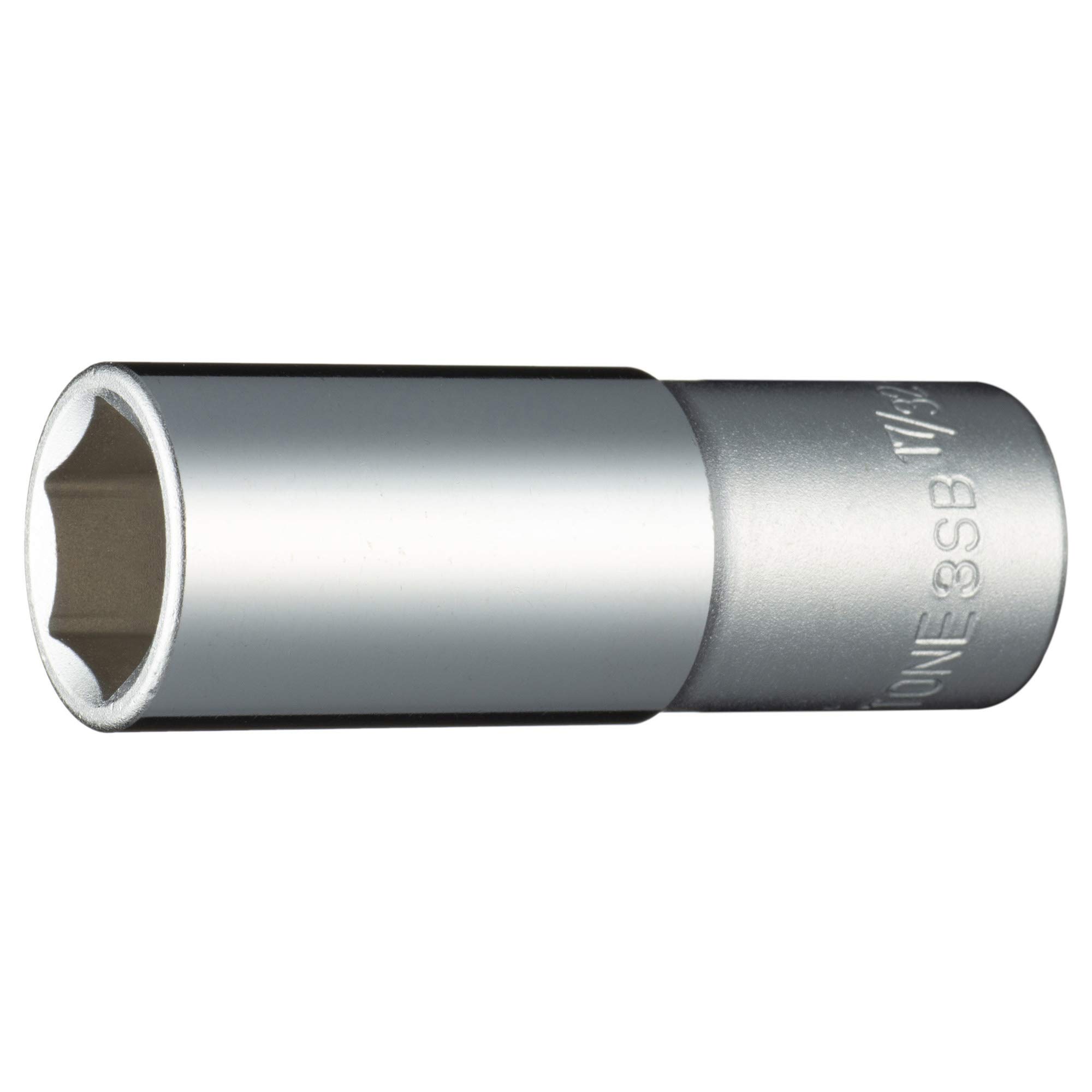 TONE Deep Socket Drive Angle Width across flats (Hexagonal) HP3SB-17L 9.5mm (3/8 ) 17/32inch
TONE Deep Socket Drive Angle Width across flats (Hexagonal) HP3SB-17L 9.5mm (3/8 ) 17/32inch