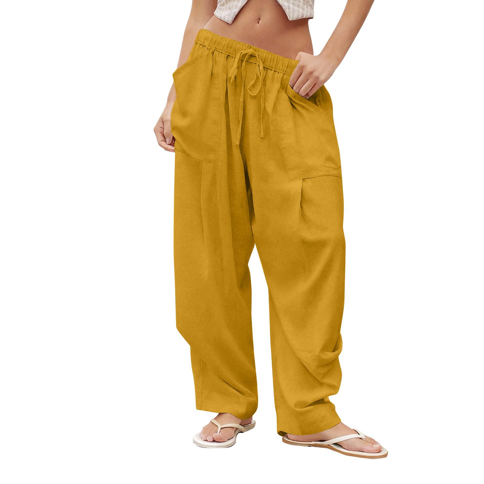 Women s Loose-fitting Wide-leg Pants, Casual Loose-fitting Pants, High-elastic Waistband, Long Pants With Pockets L
Women s Loose-fitting Wide-leg Pants, Casual Loose-fitting Pants, High-elastic Waistband, Long Pants With Pockets L