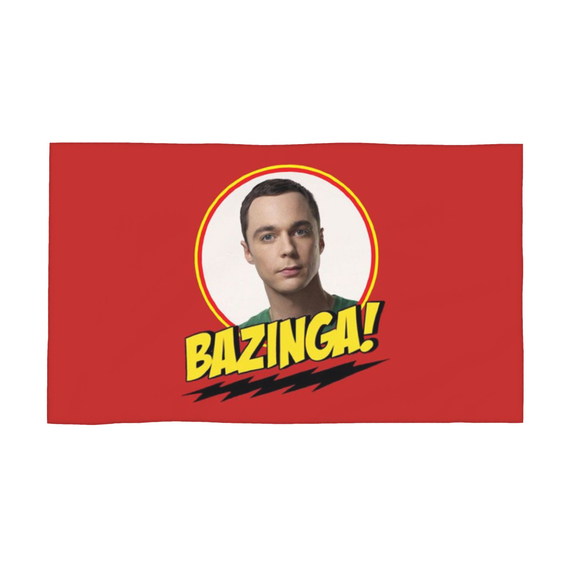 Bazinga The Big Bang Theory Soft Face Towel Quick Dry Pool Bath Cotton Towels Breathable W30*H60(CM)
Bazinga The Big Bang Theory Soft Face Towel Quick Dry Pool Bath Cotton Towels Breathable W30*H60(CM)