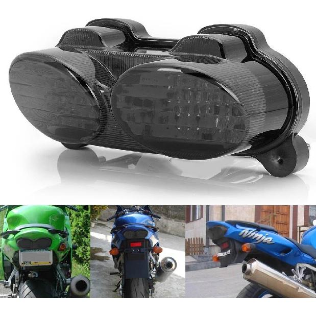 Amazinea Smoke Integrated 90 LED Brake Blinker Tail Light for Kawasaki ZR7S ZX6R ZX900 ZX9R ZZR600
Amazinea Smoke Integrated 90 LED Brake Blinker Tail Light for Kawasaki ZR7S ZX6R ZX900 ZX9R ZZR600