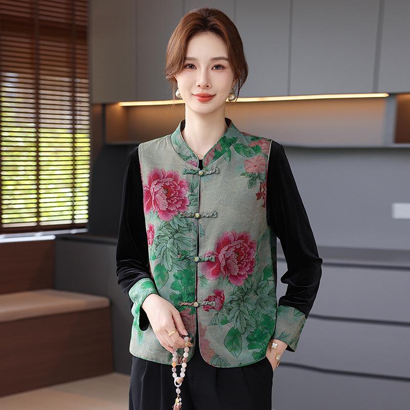 2025 High-End Autumn Gold Velvet Two-Piece Set for Middle-Aged & Elderly Women 3XL (120-140 jin) зелений
2025 High-End Autumn Gold Velvet Two-Piece Set for Middle-Aged & Elderly Women 3XL (120-140 jin) зелений