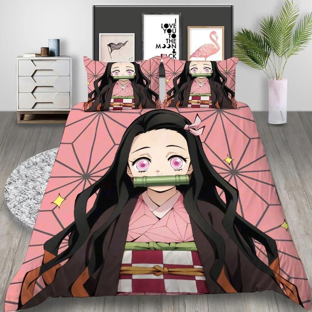 Japan Anime 3D Printed Kawaii Demon Slayer Bedding Set Duvet Covers Comforter Bedding Sets Bedclothes Bed Linen Home Textiles 70x133cm 2pcs
Japan Anime 3D Printed Kawaii Demon Slayer Bedding Set Duvet Covers Comforter Bedding Sets Bedclothes Bed Linen Home Textiles 70x133cm 2pcs