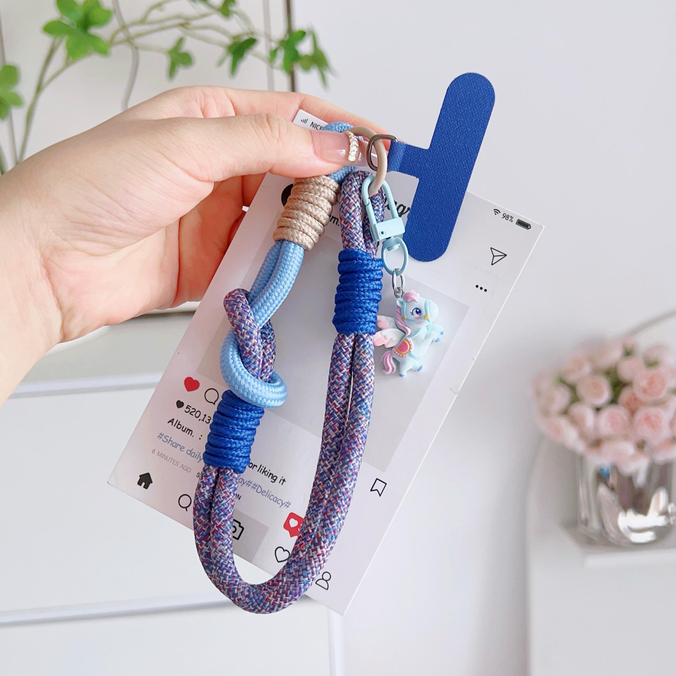 Fancy Cartoon Phone Lanyard, Wrist Short Rope, Fashionable And Versatile Chain, Phone Case, Anti-Loss Lanyard, Phone Charm Polyester / Nylon
Fancy Cartoon Phone Lanyard, Wrist Short Rope, Fashionable And Versatile Chain, Phone Case, Anti-Loss Lanyard, Phone Charm Polyester / Nylon
