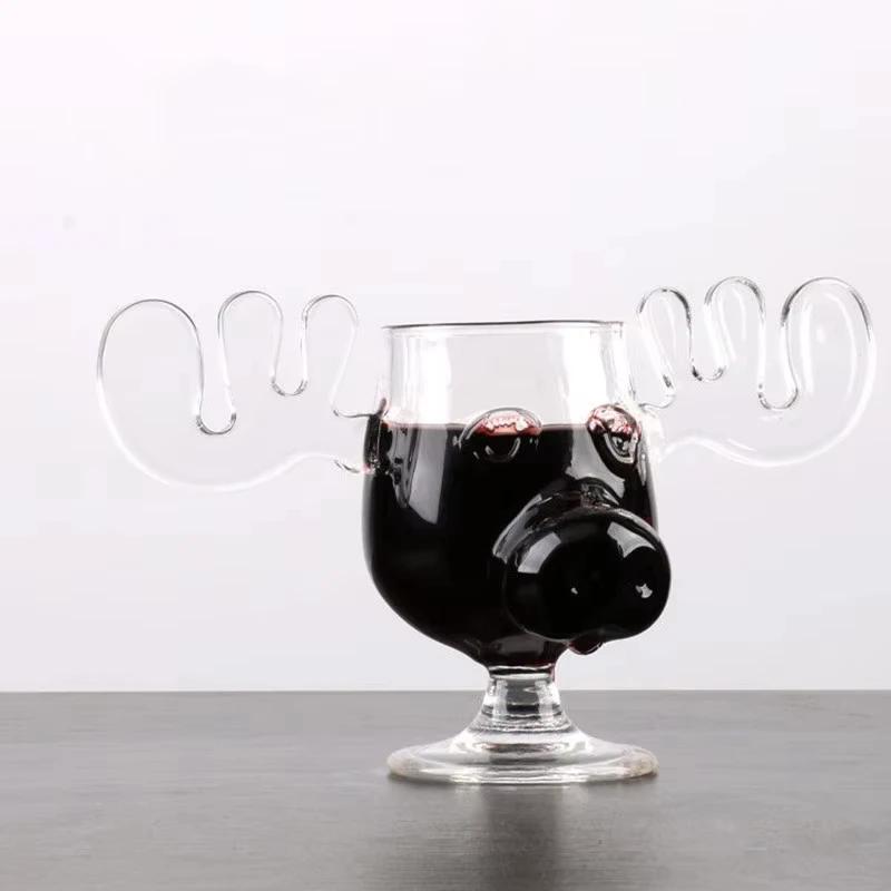 Christmas Vacation Moose Mug Glass Cup for Creative Elk Cute Reindeer Mug Wine Beer Water Juice Milk Glasses Drinkware Cups 301-400ml білий
Christmas Vacation Moose Mug Glass Cup for Creative Elk Cute Reindeer Mug Wine Beer Water Juice Milk Glasses Drinkware Cups 301-400ml білий