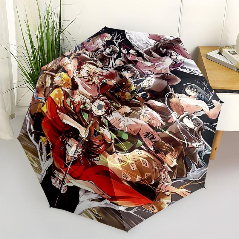 1pc Jujutsu Kaisen Characters Outdoor Umbrella - Automatic Opening/Closing, Portable Tri-Fold Design with 8-Rib Iron Frame - Perfect Gift for Fans, Tr
1pc Jujutsu Kaisen Characters Outdoor Umbrella - Automatic Opening/Closing, Portable Tri-Fold Design with 8-Rib Iron Frame - Perfect Gift for Fans, Tr