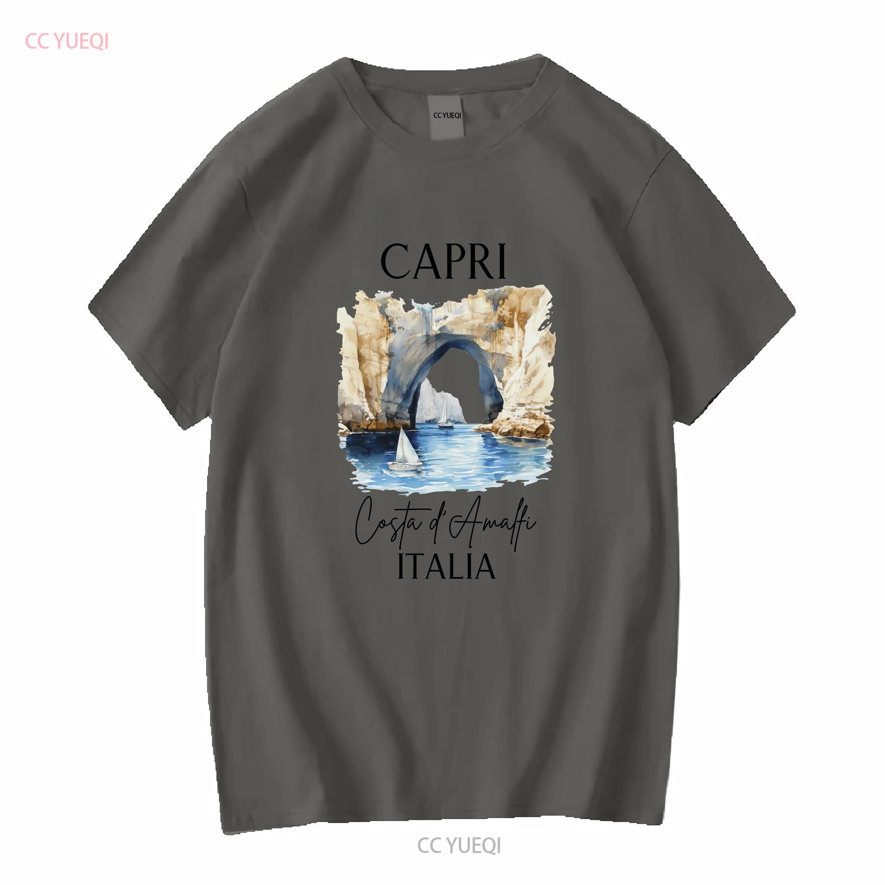 Capri T Shirt Italy Trip Softstyle Vacation Souvenir Cute Island Blue Grotto long or short sleeves vintage Washed graphic 4XL
Capri T Shirt Italy Trip Softstyle Vacation Souvenir Cute Island Blue Grotto long or short sleeves vintage Washed graphic 4XL