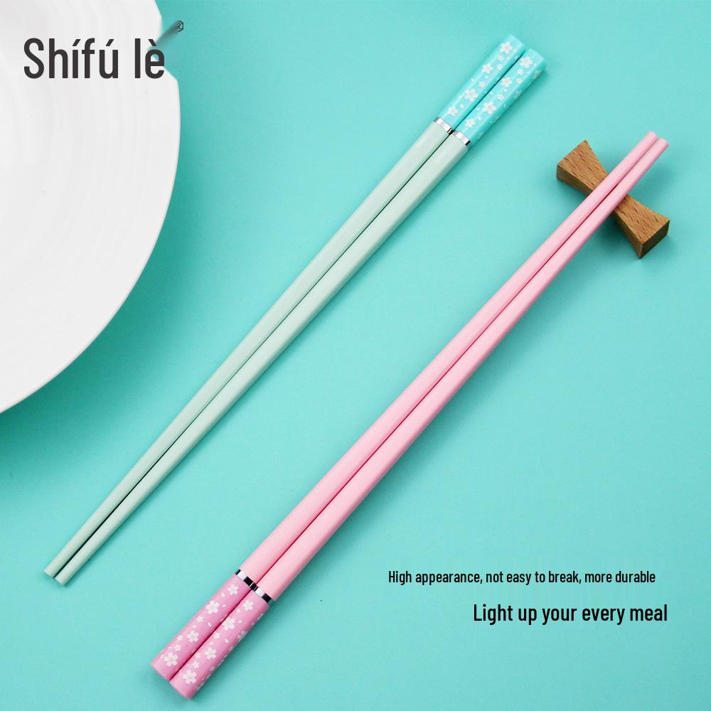High-Grade Antibacterial Alloy Chopsticks: Mildew-Proof, Heat-Resistant, Easy to Clean, Ideal for Home Use and Meal Separation
High-Grade Antibacterial Alloy Chopsticks: Mildew-Proof, Heat-Resistant, Easy to Clean, Ideal for Home Use and Meal Separation