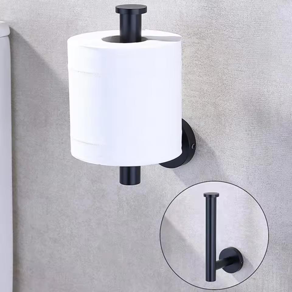 Toilet Paper Holder Stainless Steel Bathroom Tissue Holder Wall Punch Mount Roll Paper Dispenser for Bathroom Kitchen Washroom чёрный
Toilet Paper Holder Stainless Steel Bathroom Tissue Holder Wall Punch Mount Roll Paper Dispenser for Bathroom Kitchen Washroom чёрный
