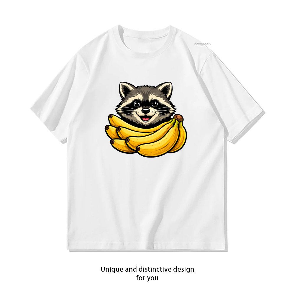 Racoon Fruit Humor Classic TShirt Women Unisex Casual cotton printed t shirts Adult streetwear camisetas tops tee Shortsleev S
Racoon Fruit Humor Classic TShirt Women Unisex Casual cotton printed t shirts Adult streetwear camisetas tops tee Shortsleev S