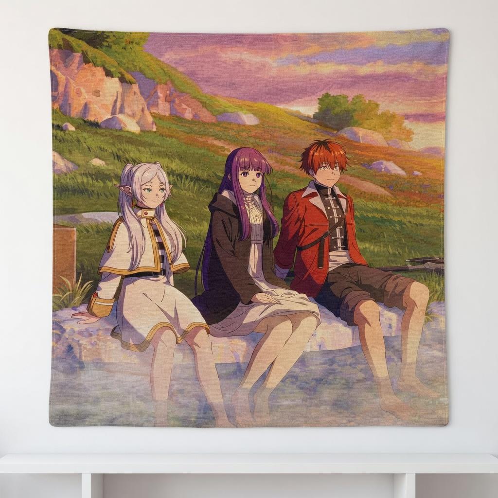 Anime Tapestry Wall Hanging Aesthetic Room Decor Fantasy Trio Meadow Sunset Art Cloth Backdrop Manga Inspired Cool Gifts 74x94cm(29x37in)
Anime Tapestry Wall Hanging Aesthetic Room Decor Fantasy Trio Meadow Sunset Art Cloth Backdrop Manga Inspired Cool Gifts 74x94cm(29x37in)