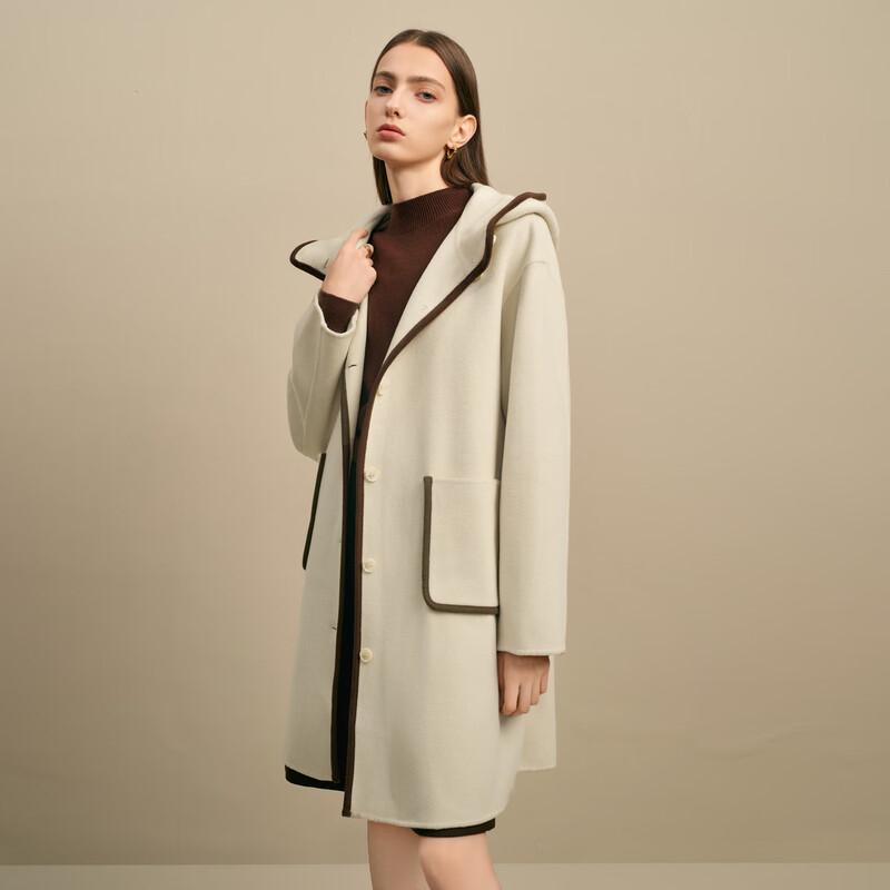 Elva Island Women s Colorblock Hooded Double-Faced Wool Coat L
Elva Island Women s Colorblock Hooded Double-Faced Wool Coat L