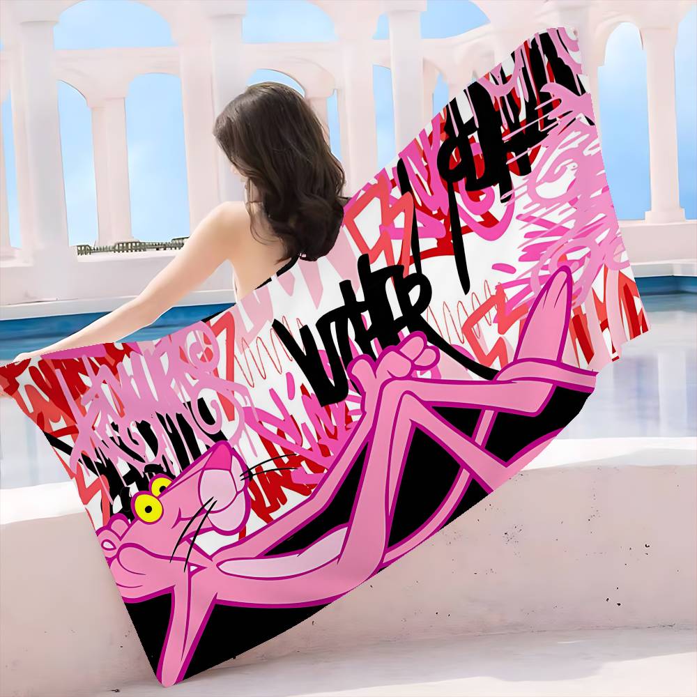 Cartoon P-Pink P-PantherS Microfiber Blanket Quick Drying Beach Towels Oversized Printing Super Absorbent Pool Towel Blanket W40*H60(CM)
Cartoon P-Pink P-PantherS Microfiber Blanket Quick Drying Beach Towels Oversized Printing Super Absorbent Pool Towel Blanket W40*H60(CM)