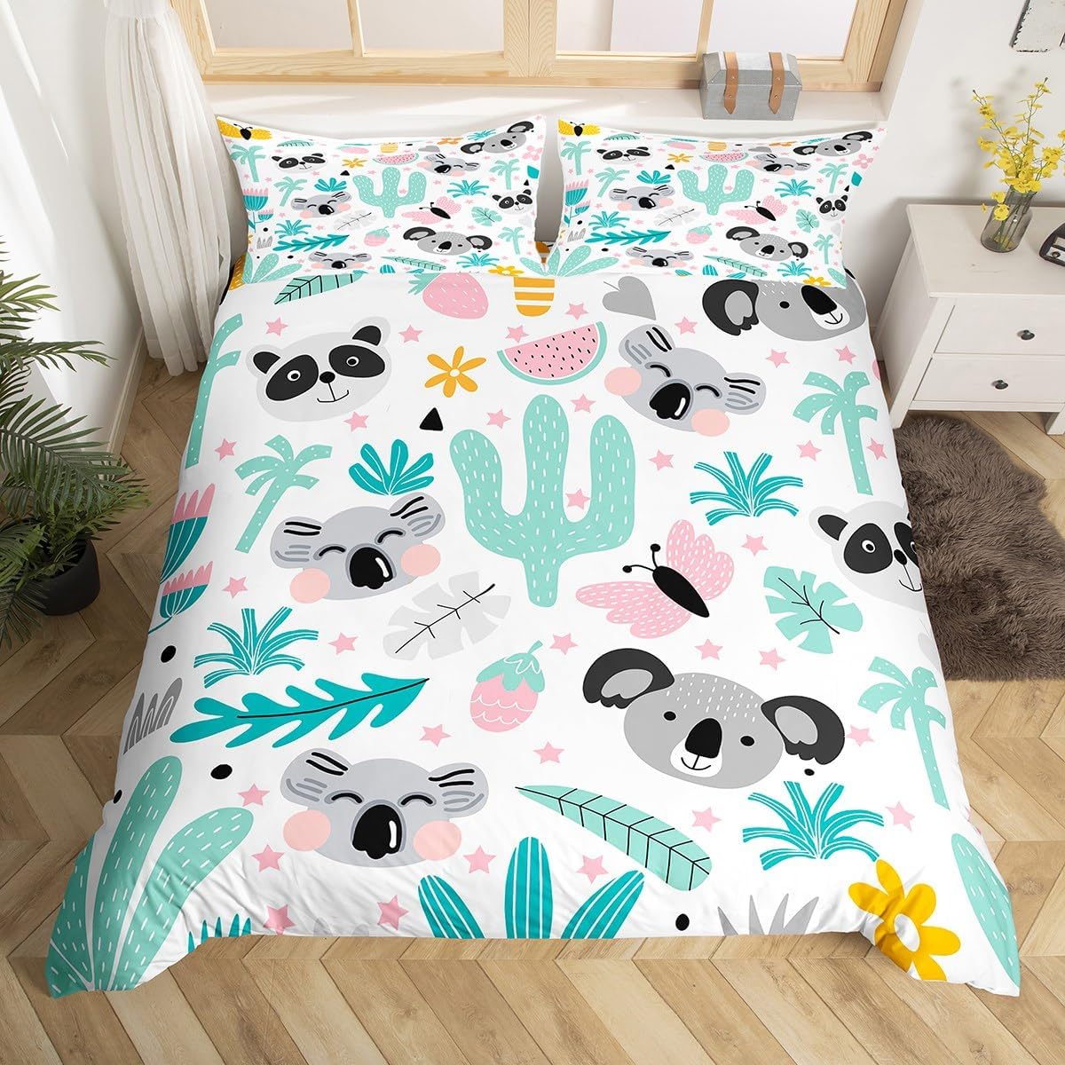 Fantasy Carton Animal Soft Duvet Cover Set Quen King-Sized Dimensionsd Dimensions Morplusi Color Printed Beding Set for Children Kids Young Boys Young 135*200cm Eu-Single
Fantasy Carton Animal Soft Duvet Cover Set Quen King-Sized Dimensionsd Dimensions Morplusi Color Printed Beding Set for Children Kids Young Boys Young 135*200cm Eu-Single
