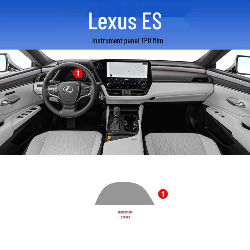Lexus ES200 Interior Protective Film for Console, Screen, Gear Shift, and Doors (Fits 25 Models)
Lexus ES200 Interior Protective Film for Console, Screen, Gear Shift, and Doors (Fits 25 Models)