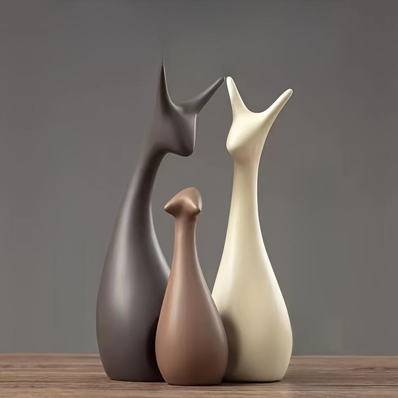 Ceramic Deer Statue Family Deer Luxury Craft Jewelry Family Statue Suitable for Living Room Bedroom Office Decoration Lovely Home Decoration 1Pcs
Ceramic Deer Statue Family Deer Luxury Craft Jewelry Family Statue Suitable for Living Room Bedroom Office Decoration Lovely Home Decoration 1Pcs